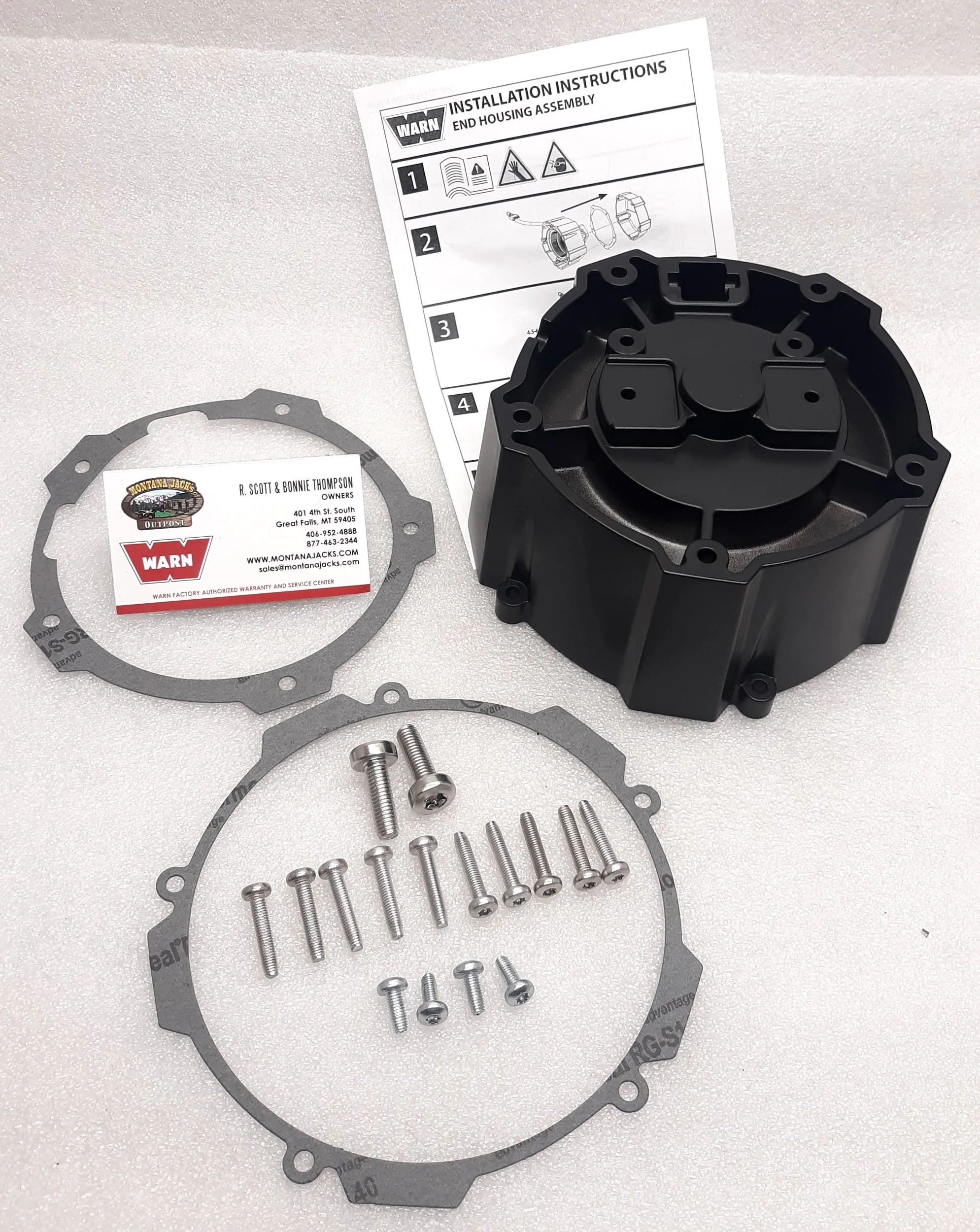 WARN 93036 Winch Gear End Housing for ZEON Platinum