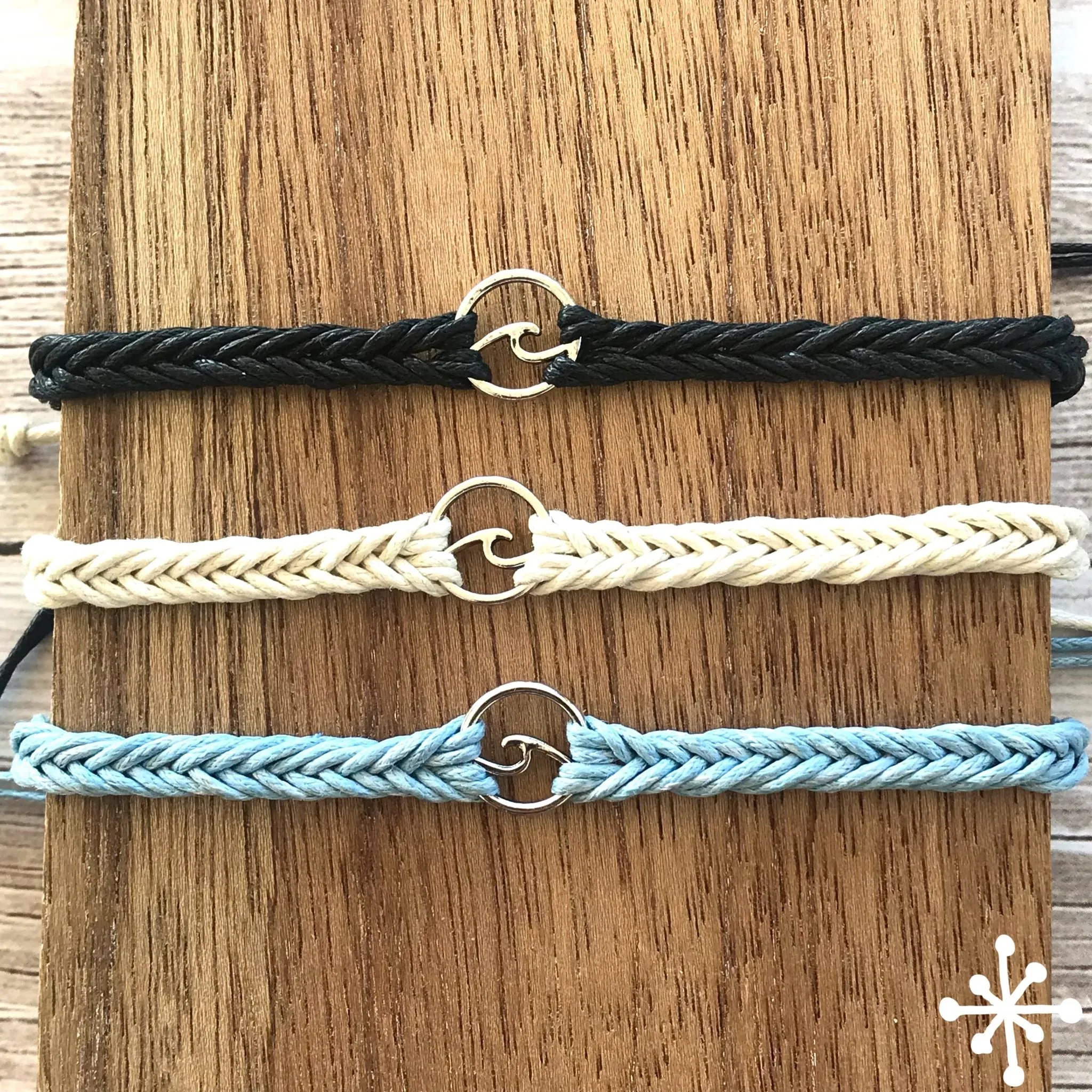 Wave Anklets