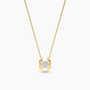 Wild Orchid Diamond Necklace