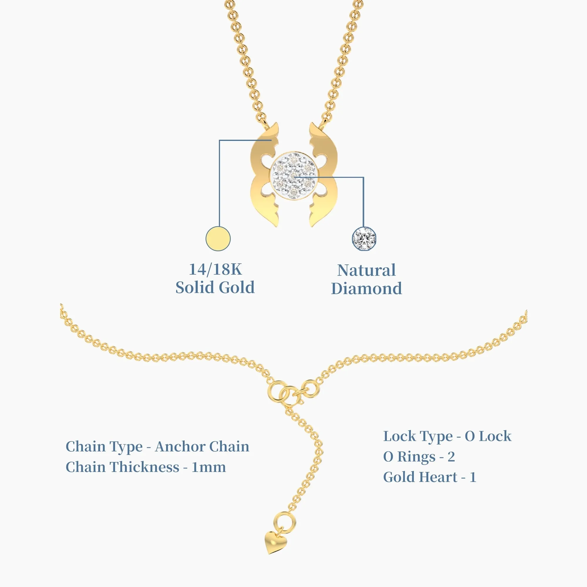 Wild Orchid Diamond Necklace